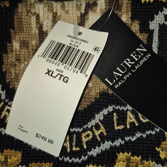 NWT Ralph Lauren Cotton Elk Turtleneck (XL) - Picture 6 of 12